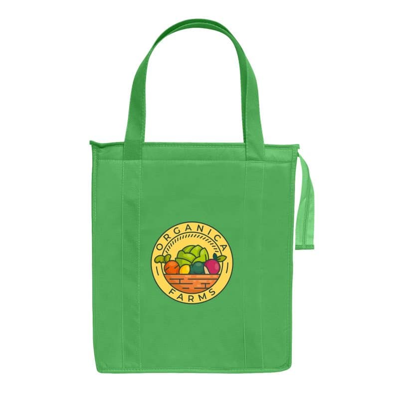 Custom Full Color Non-Woven Insulated Tote Bag with Company Logo - Personalized Bulk Corporate Gift - 6