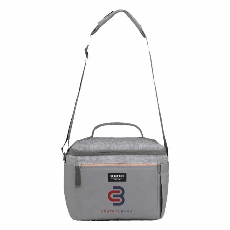 Custom Igloo® Everyday Lunch Rounded Cube 12 Cooler with Company Logo - Personalized Bulk Corporate Gift - 2