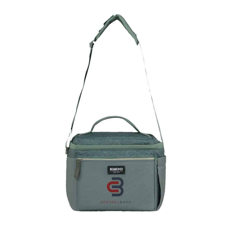 Custom Igloo® Everyday Lunch Rounded Cube 12 Cooler with Company Logo - Personalized Bulk Corporate Gift