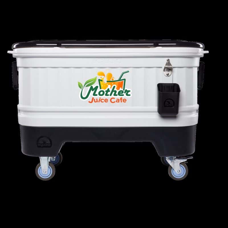 Custom Igloo® Party Bar 125 Qt. Cooler with Company Logo - Personalized Bulk Corporate Gift