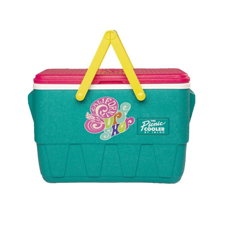 Custom Igloo® Retro Picnic Basket 25 Qt. Cooler with Company Logo - Personalized Bulk Corporate Gift - 3