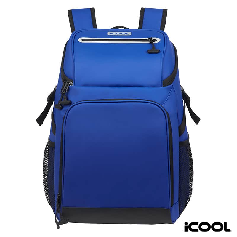 Custom iCOOL Vail 20-Can Cooler Backpack with Company Logo - Personalized Bulk Corporate Gift - 2