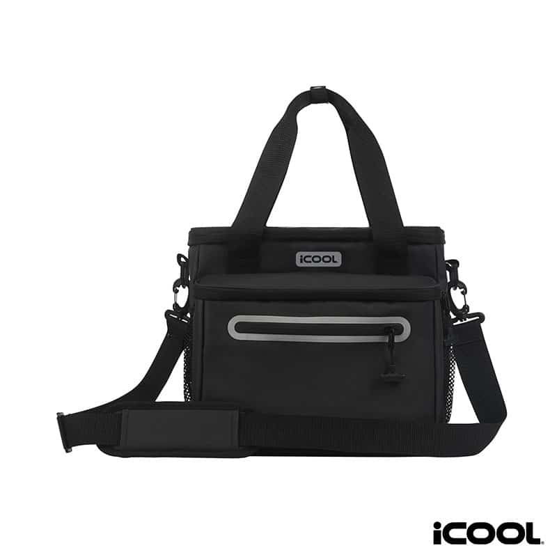 Custom iCOOL Vail 24-Can Cooler Bag with Company Logo - Personalized Bulk Corporate Gift - 1