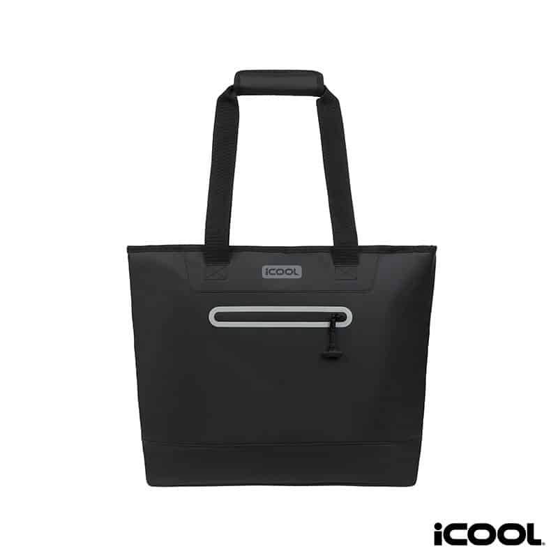 Custom iCOOL Vail 30-Can Cooler Tote Bag with Company Logo - Personalized Bulk Corporate Gift - 1