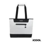 Custom iCOOL Vail 30-Can Cooler Tote Bag with Company Logo - Personalized Bulk Corporate Gift - 3