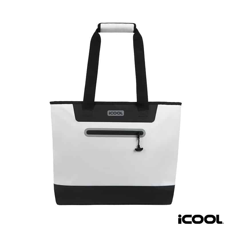 Custom iCOOL Vail 30-Can Cooler Tote Bag with Company Logo - Personalized Bulk Corporate Gift - 3