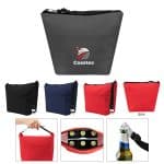 Custom Cady 6 Bottle Cooler Tote Bag with Company Logo - Personalized Bulk Corporate Gift - 1