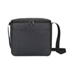 Custom Arlo rPET 9 Can Box Cooler - Black with Company Logo - Personalized Bulk Corporate Gift - 1
