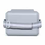 Custom Igloo® Tag Along Too Cooler - Light Grey with Company Logo - Personalized Bulk Corporate Gift - 2