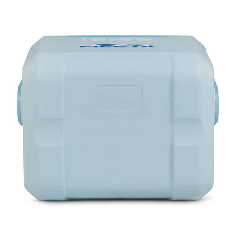 Custom Igloo® Tag Along Too Cooler - Powder Blue with Company Logo - Personalized Bulk Corporate Gift - 8
