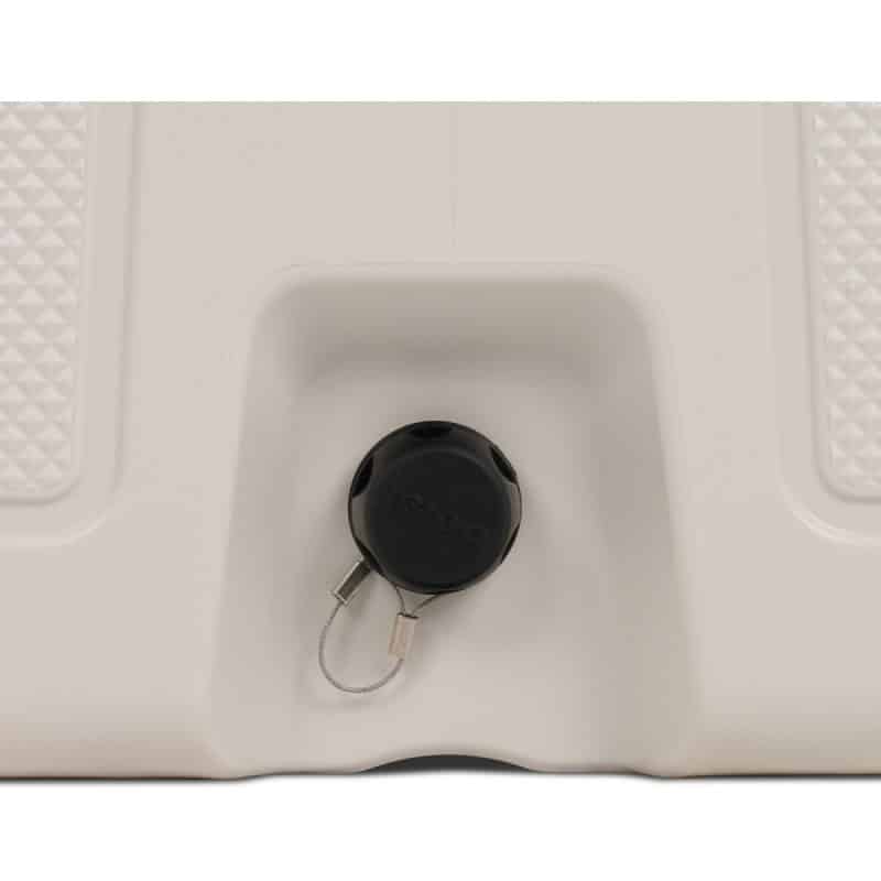 Custom Igloo® Trailmate 25 Qt Hard Side Cooler - Bone with Company Logo - Personalized Bulk Corporate Gift - 4