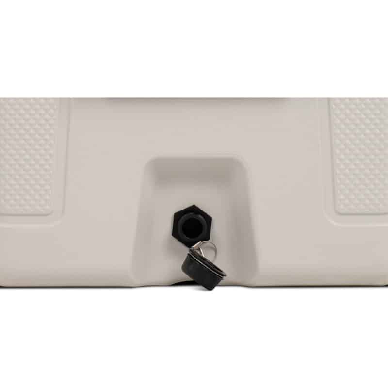 Custom Igloo® Trailmate 50 Qt Hard Side Cooler - Bone with Company Logo - Personalized Bulk Corporate Gift - 3