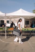 Custom KEEPCOOL® Oslo Messenger Cooler - Ash-Black with Company Logo - Personalized Bulk Corporate Gift - 9