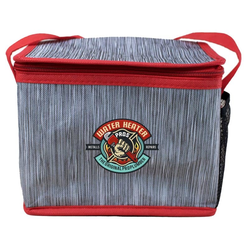 Custom Recycled Lunch Cooler with Company Logo - Personalized Bulk Corporate Gift - 8