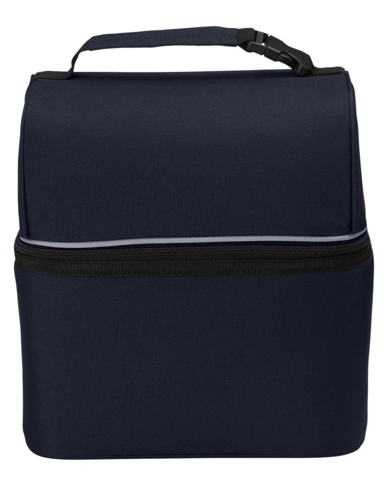 Custom Harriton ClimaBloc™ 8-Can Lunch Cooler Bag with Company Logo - Personalized Bulk Corporate Gift - 4