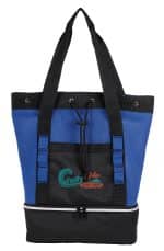 Custom Atchison® Brightwater Dual-Compartment Tote-Pack Cooler with Company Logo - Personalized Bulk Corporate Gift - 2