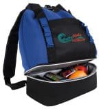 Custom Atchison® Brightwater Dual-Compartment Tote-Pack Cooler with Company Logo - Personalized Bulk Corporate Gift - 3