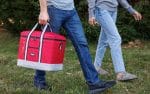 Custom Cuisinart Outdoors™ Square Cooler - Red with Company Logo - Personalized Bulk Corporate Gift - 6