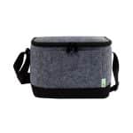 Custom Echo RPET Felt 9-Can Lunch Cooler with Company Logo - Personalized Bulk Corporate Gift - 1