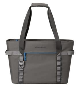 Custom Eddie Bauer® Max Cool Tote Cooler with Company Logo - Personalized Bulk Corporate Gift