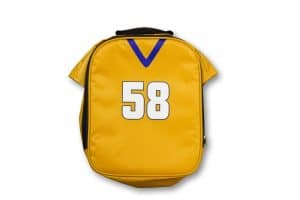 Custom Jersey Lunch Cooler Bag with Company Logo - Personalized Bulk Corporate Gift