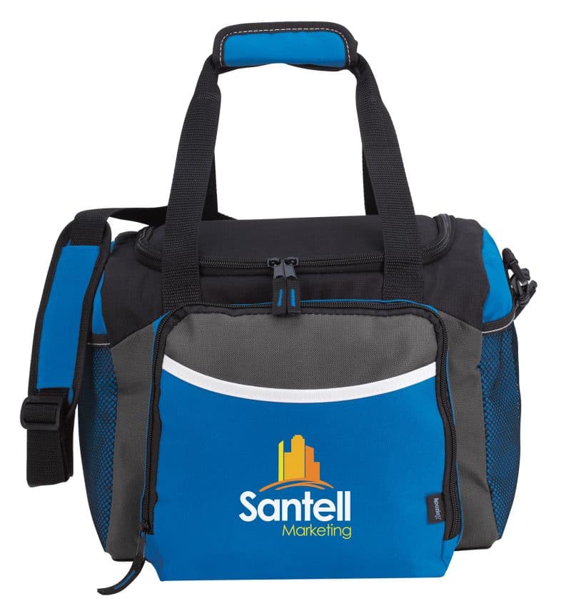 Custom Koozie® 12-Can Duffel Cooler with Company Logo - Personalized Bulk Corporate Gift - 1