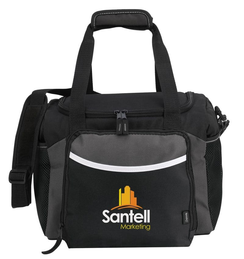 Custom Koozie® 12-Can Duffel Cooler with Company Logo - Personalized Bulk Corporate Gift - 2