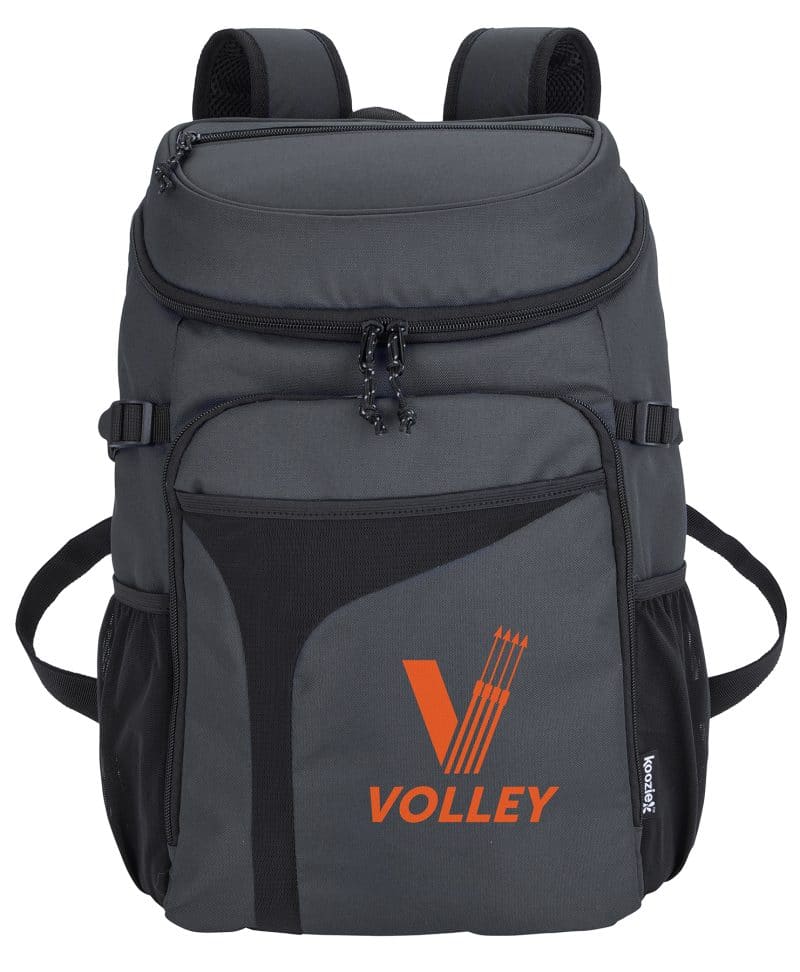 Custom Koozie® Boho RPET Cooler Backpack with Company Logo - Personalized Bulk Corporate Gift - 1