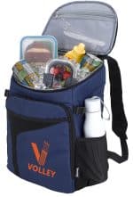 Custom Koozie® Boho RPET Cooler Backpack with Company Logo - Personalized Bulk Corporate Gift