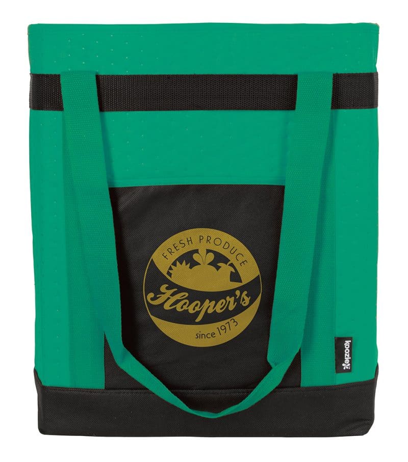 Custom Koozie® Triple-Carry Insulated Tote-Pack Cooler with Company Logo - Personalized Bulk Corporate Gift - 2