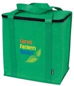 Custom Koozie® Zippered Insulated Grocery Tote with Company Logo - Personalized Bulk Corporate Gift - 2