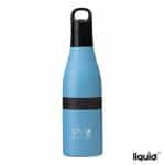 Custom Liquid Fusion Icy Bev Kooler 22 oz. 3-In-1 Double Wall Stainless Steel Bottle with Company Logo - Personalized Bulk Corporate Gift - 6
