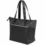 Custom Mist Recycled 9-Can Non-Woven Tote Cooler with Company Logo - Personalized Bulk Corporate Gift - 3