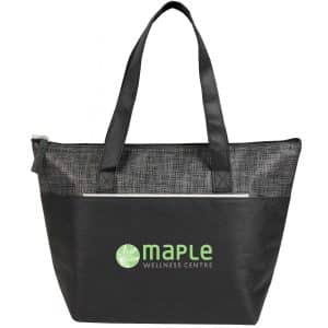 Mist Recycled 9-Can Non-Woven Tote Cooler