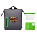 Custom On The Go Storage Oval Lunch Cooler with Company Logo - Personalized Bulk Corporate Gift - 4