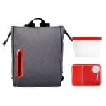 Custom On The Go Storage Oval Lunch Cooler with Company Logo - Personalized Bulk Corporate Gift - 9