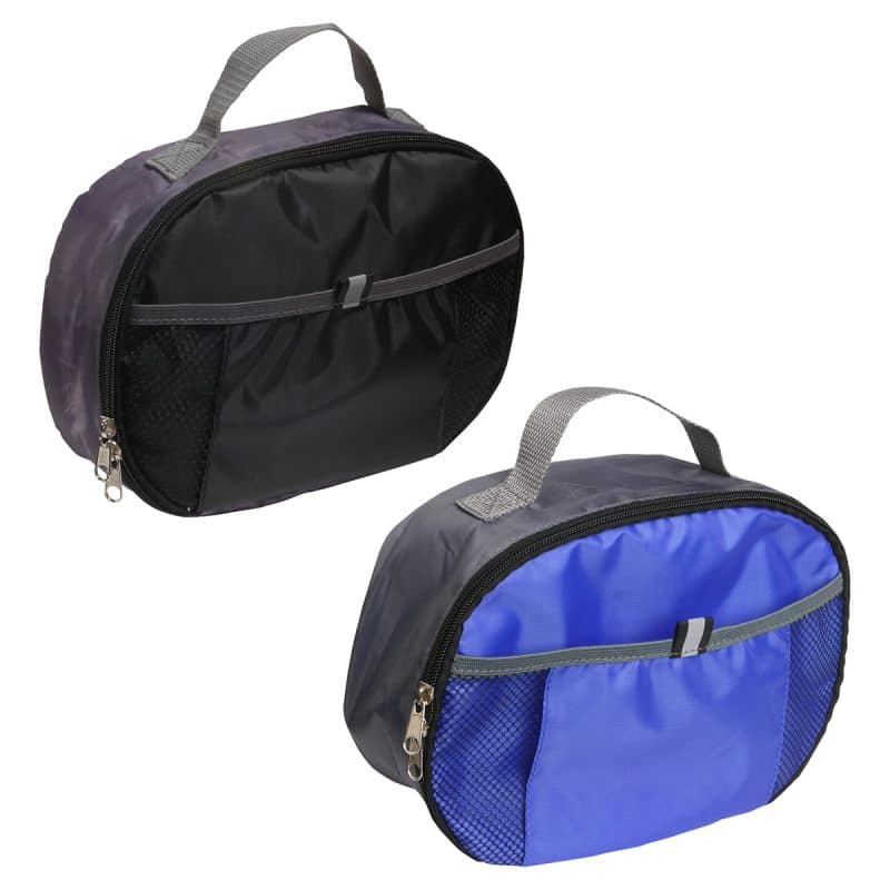 Custom Polar Polyester Insulated Lunch Bag with Company Logo - Personalized Bulk Corporate Gift - 1