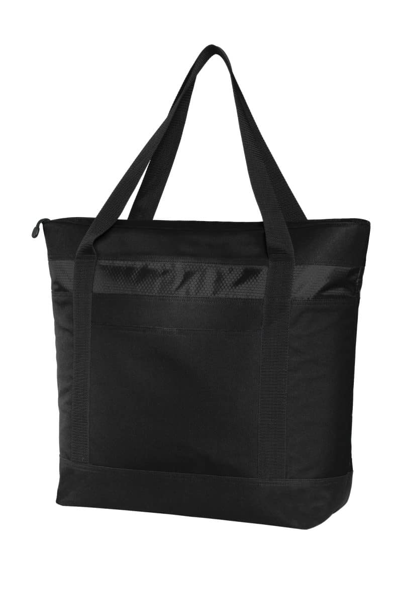 Custom Port Authority® Large Tote Cooler. with Company Logo - Personalized Bulk Corporate Gift - 1