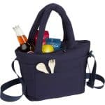 Custom Puffer Recycled 9 Can Tote Cooler with Company Logo - Personalized Bulk Corporate Gift - 6