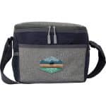 Custom Quilted Emblem Lunch Cooler with Company Logo - Personalized Bulk Corporate Gift - 2