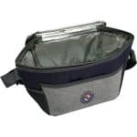 Custom Quilted Lunch Cooler with Company Logo - Personalized Bulk Corporate Gift - 4