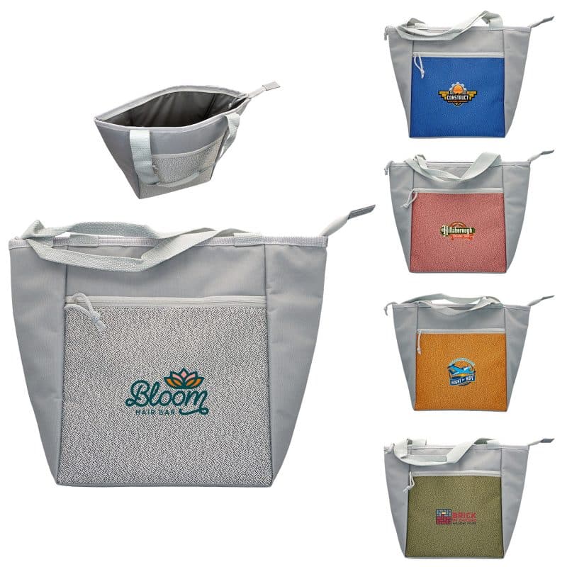 Custom Speck Recycled Cooler Tote with Company Logo - Personalized Bulk Corporate Gift