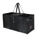 Custom Structure Cargo Organizer with Cooler - Black with Company Logo - Personalized Bulk Corporate Gift