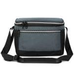 Custom 12-Can Carter RPET Lunch Bag Cooler with Company Logo - Personalized Bulk Corporate Gift - 1