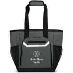 Custom 30-Can Summit Tote Cooler with Company Logo - Personalized Bulk Corporate Gift