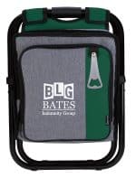 Custom Koozie® Backpack Cooler Chair with Company Logo - Personalized Bulk Corporate Gift - 2