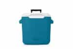 Custom Newell Brands Distribution LLC Coleman Chiller™ 28-Quart Wheeled Cooler - Deep Ocean with Company Logo - Personalized Bulk Corporate Gift