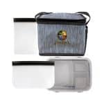 Custom Reusable Lunch & Snack Cooler Set with Company Logo - Personalized Bulk Corporate Gift - 2