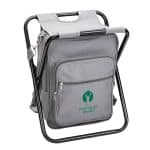 Custom Riverbend Foldable Cooler Backpack & Chair with Company Logo - Personalized Bulk Corporate Gift - 2