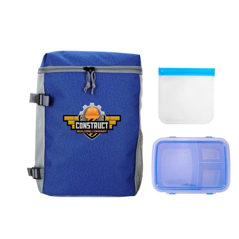 Custom Speck Cooler Lunch To Go Sandwich Set with Company Logo - Personalized Bulk Corporate Gift - 2
